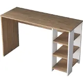 Skye Decor Kirjoituspöytä HA108 3425, pähkinän/valkoinen väri