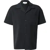 Sixth June Crepe Fabric Ss Shirt - Black - M