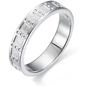 Kalevala Koru Legenda-sormus 4.3mm valkokulta 541000401170