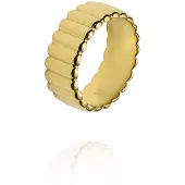 Mockberg Chic Ribbed kullattu sormus #50 MB0737