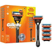Gillette FUSION 5 machine + 5 replacements