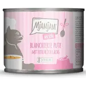 MjAMjAM 6x185g on Gravy Blanched Turkey with Plenty of Salmon kissanruoka Märkä