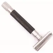 Parker 55SL-GR - Semi-Slant 3 Piece Safety Razor - Graphite