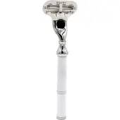 Parker 77L - Women's White & Chrome Handle Venus Compatible Ra