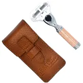 Parker Shaving TRVL-Ladies Venus Compatiable Rose Gold Textured Razor