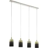 Eglo 39752 - Kattokruunu narulla AZBARREN 4xE27/40W/230V
