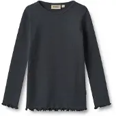 Wheat T-Shirt L/S Ida - Navy - 98
