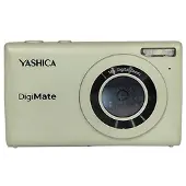 Yashica DigiMate digikamera, vihreä