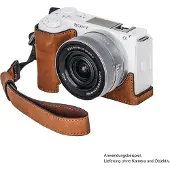 SmallRig 4777 nahkainen puolikotelo Sony ZV-E10 II:lle, ruskea