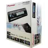 Pioneer MVH-MS510BT, Lajittelu, 1 DIN, AAC,FLAC,MP3,WAV,WMA, LCD, 1,5 Linjainen