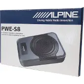 Alpine pwe-s8 aktiivinen subwoofer 8" / 20 cm