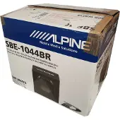 Alpine SBE-1044BR, 25,4 cm (10), esikuormitettu subwoofer, passiivinen subwoofer, 150 W