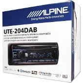 Alpine UTE-200BT 1-DIN autosoitin
