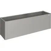 Biohort Belvedere istutusallas midi koko 200 metallic kvarts-harmaa