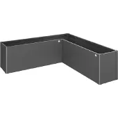 Biohort Belvedere istutusallas midi koko l200 metallic tummanharmaa