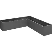 Biohort Belvedere istutusallas mini koko l200 metallic tummanharmaa
