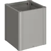 Biohort Belvedere istutusallas midi koko 50 metallic kvarts-harmaa