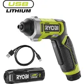 Ryobi RSD4-120T 4V Lithium USB ruuvinväännin