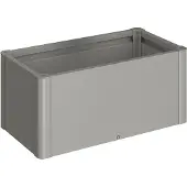 Biohort Belvedere istutusallas mini koko 100 metallic kvarts-harmaa
