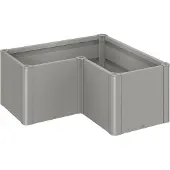 Biohort Belvedere istutusallas mini koko l100 metallic kvarts-harmaa