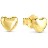 Nomination Armonica hopeakorvakorut heart Gold 241307/006