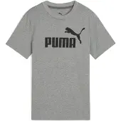 Puma Paita 'ESS No. 1' meleerattu harmaa / musta