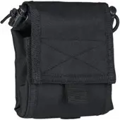 Mil-Tec Dump Pouch Collapsible Molle (Color: Black)