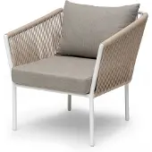 Hillerstorp , Lersund nojatuoli valkoinen/beige