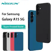 NILLKIN Super Frosted Shield case for Samsung Galaxy A15 5G rigid cover - black