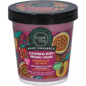 Raw Organic Organic Shop Body Desserts Summer Fruit Ice Cream Cleansing Body Peeling Cream 450 ml