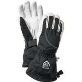 Hestra Women's Heli Ski 5 Finger Black/White Lasketteluhanskat 5