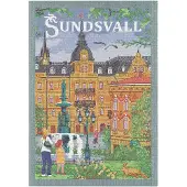 Ekelund - Sundsvall Käsipyyhe 35x50 cm