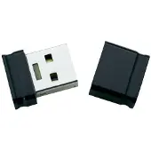 Intenso Micro Line, 4 GB, USB A-tyyppi, 2.0, 16,5 MB/s, Suojus, Musta (3500450)