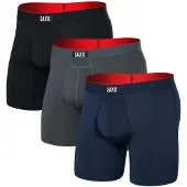 Saxx Multi-sport Mesh Brief Fly Boxerit 3 Yksiköt
