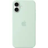 Apple – iPhone 16 Plus Si Case Aquamarine (MDGU4ZM/A)