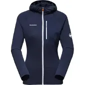 Mammut Women's Aenergy Light ML Hooded Jacket Marine Välikerrospuserot L