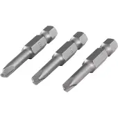 Wolfcraft Ruuvimeisselin kärjet Wolfcraft Nr. 1,2,3 L-50mm TRI-WING 3kpl.