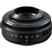 Fujifilm Fujinon XF 27mm F2.8 R WR -pannukakkuobjektiivi, musta