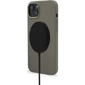 Decoded Silicone Backcover w/MagSafe for iPhone 14 Plus - Olive