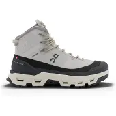 ON Women's Cloudrock Trek Waterproof Silver/Cream Retkeilykengät 37.5