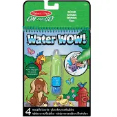 Melissa & Doug Water Wow! Värityskirja Eläimet
