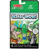 Melissa & Doug Water Wow! Värityskirja Viidakko