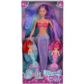 Simba Mermaid Twins Purple Hair