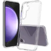 Screenor Samsung Galaxy S24 FE Bumper -suojakuori, läpinäkyvä