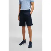 BOSS for man. 50504550 Speedflex navy shorts (48), Casual, Polyester