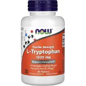 Now L-Tryptofaani, 1000 mg kaksinkertainen vahvuus - 60 tablettia