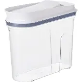 Oxo POP säilytyspurkki muroille 2,3 l Valko-kirkas