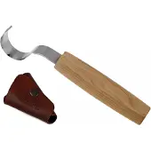 BeaverCraft Spoon Carving Knife 30 mm SK2S, right-handed spoon knife with sheath