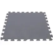 Intex Suojamatto uima-altaalle, 8 kpl, 50x50 cm, harmaa