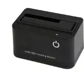 Gembird HD32-U2S-5, HDD, SSD, SATA, Serial ATA II, Serial ATA III, 2.5,3.5", USB 2.0 Type-B, Musta, 100-240 V